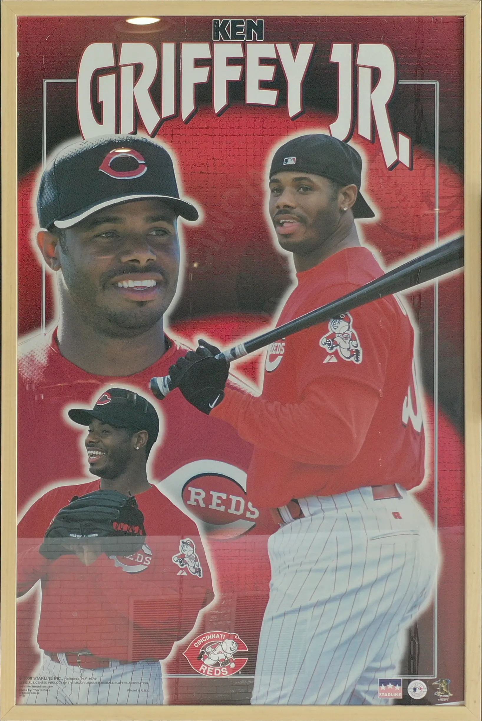 Ken Griffey Jr - Blue Crayon  Griffey jr, Ken griffey jr., Ken